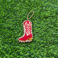 Crimson and Cream Boot