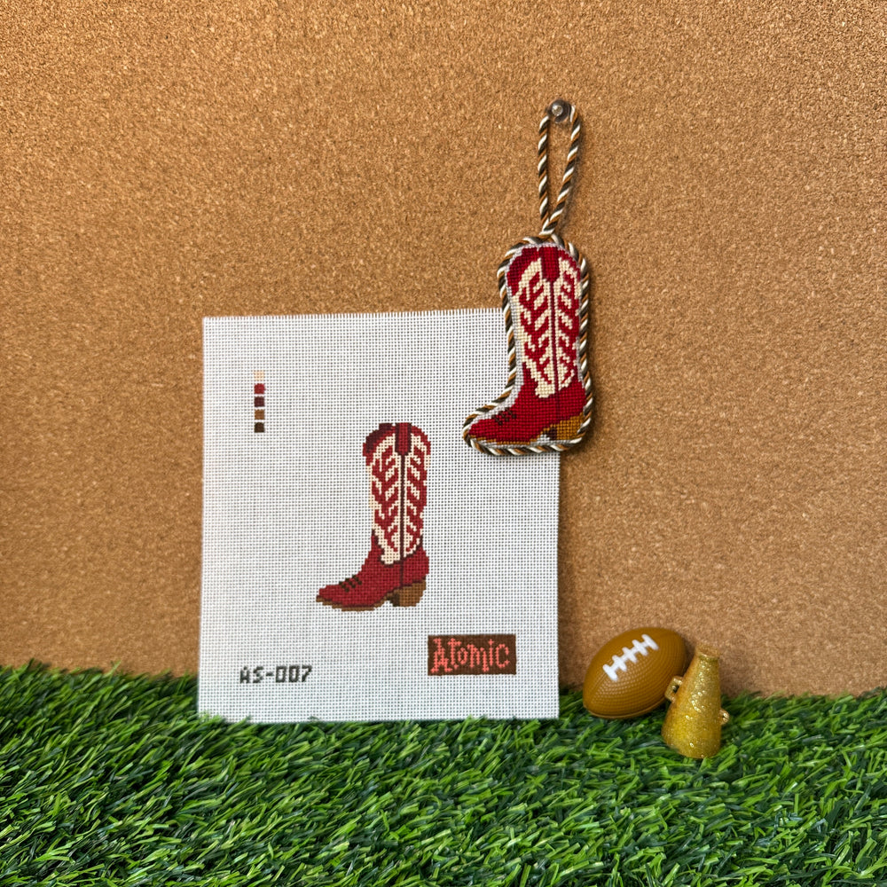 Crimson and Cream Boot