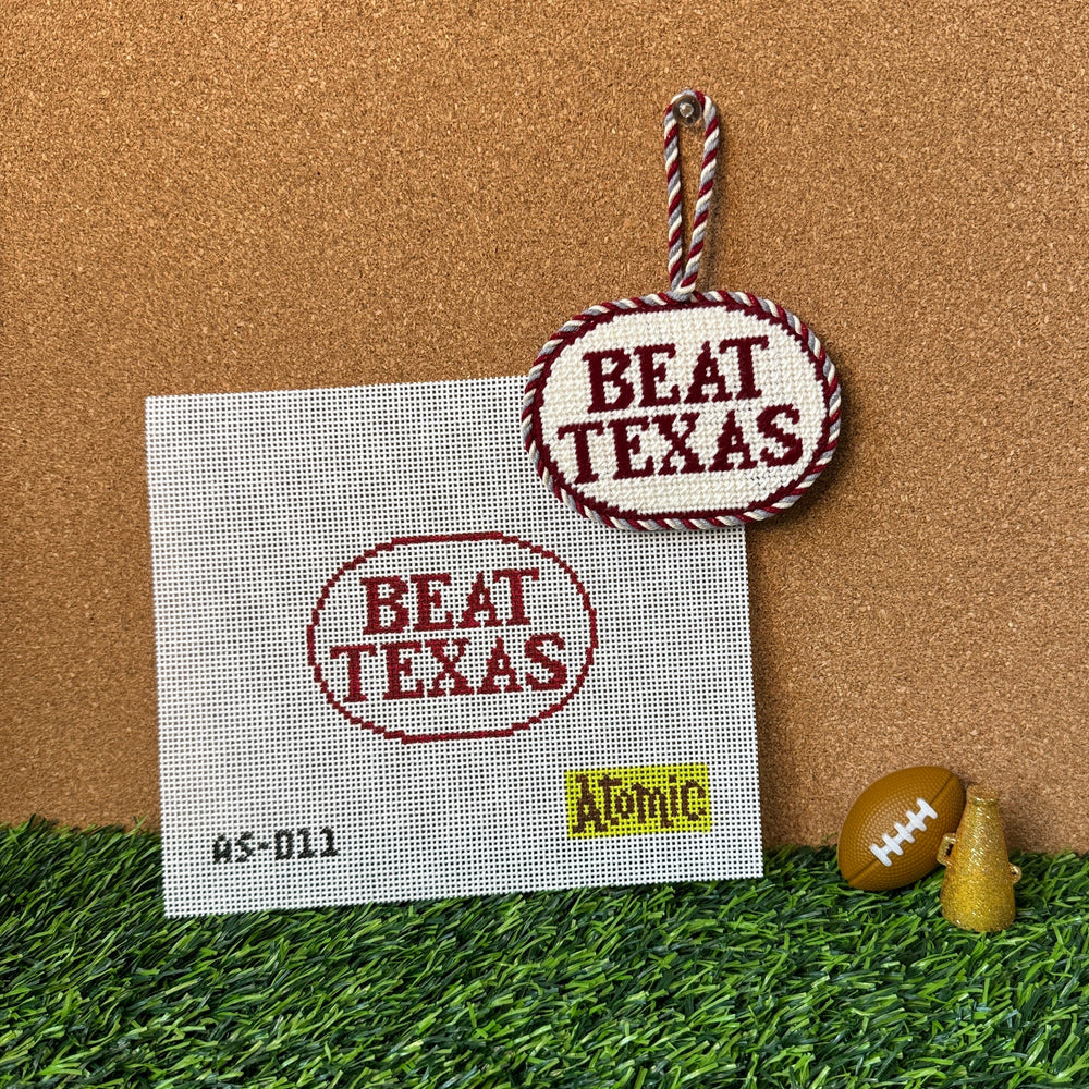 Beat Texas Oval