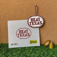 Beat Texas Oval