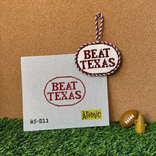 Beat Texas Oval